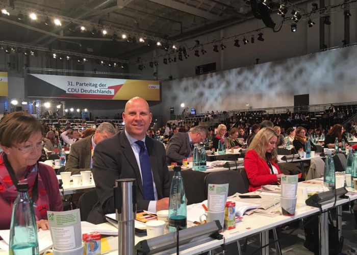 für die CDU Hamburg-Nord beim 31. Parteitag der CDU Deutschlands (2018)