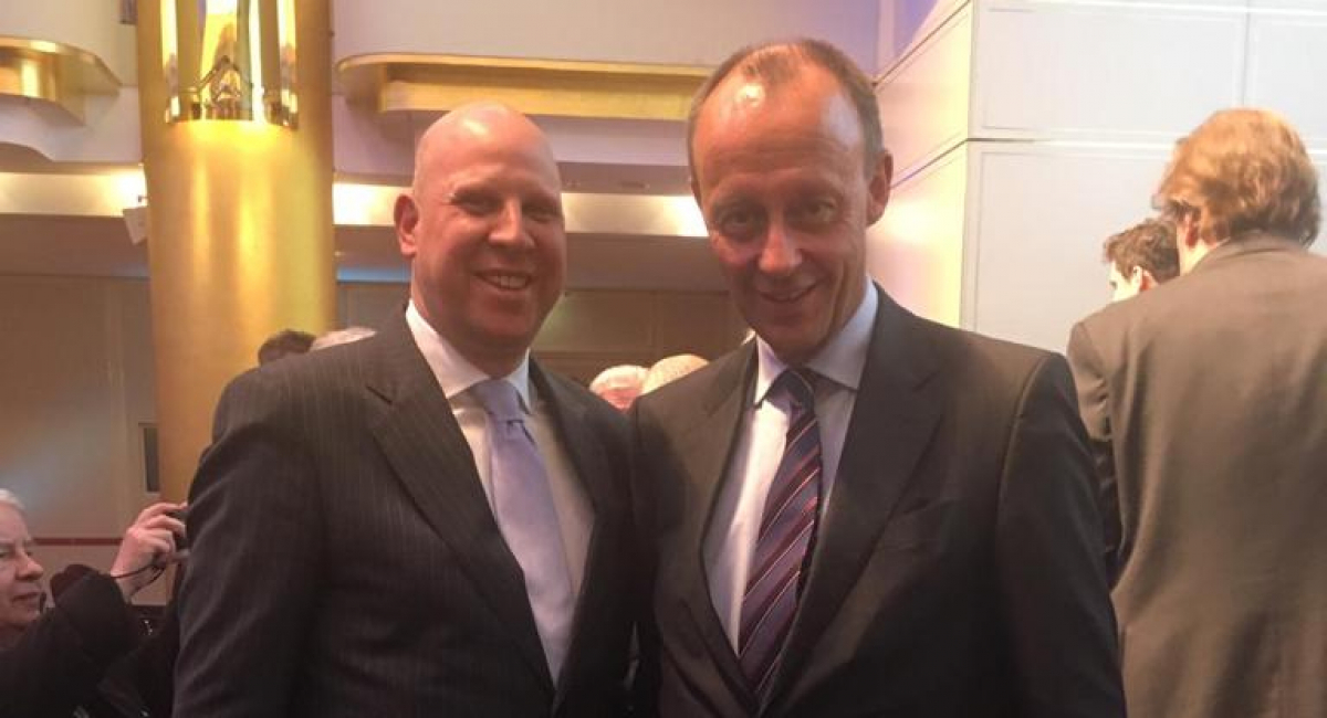 mit Friedrich Merz, 10. Bundesvorsitzender der CDU Deutschland (2019)